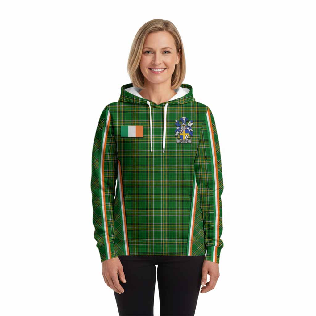Osborne Irish Clan Coat of Arm Tartan Hoodie Flag Style