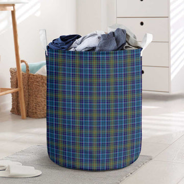 O'Sullivan Tartan Laundry Basket