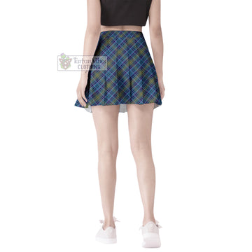O'Sullivan Tartan Women's Plated Mini Skirt
