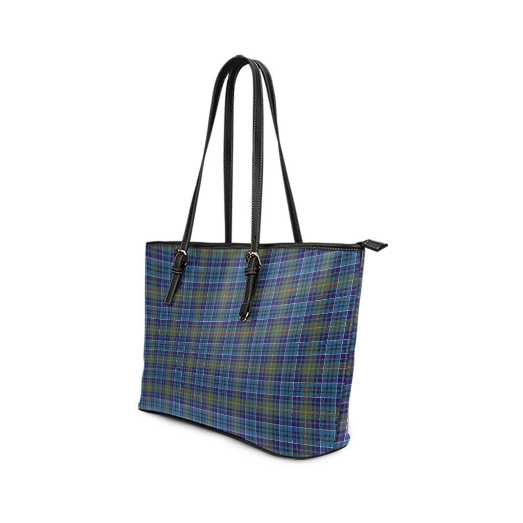 O'Sullivan Tartan Leather Tote Bag - Tartan Vibes Clothing