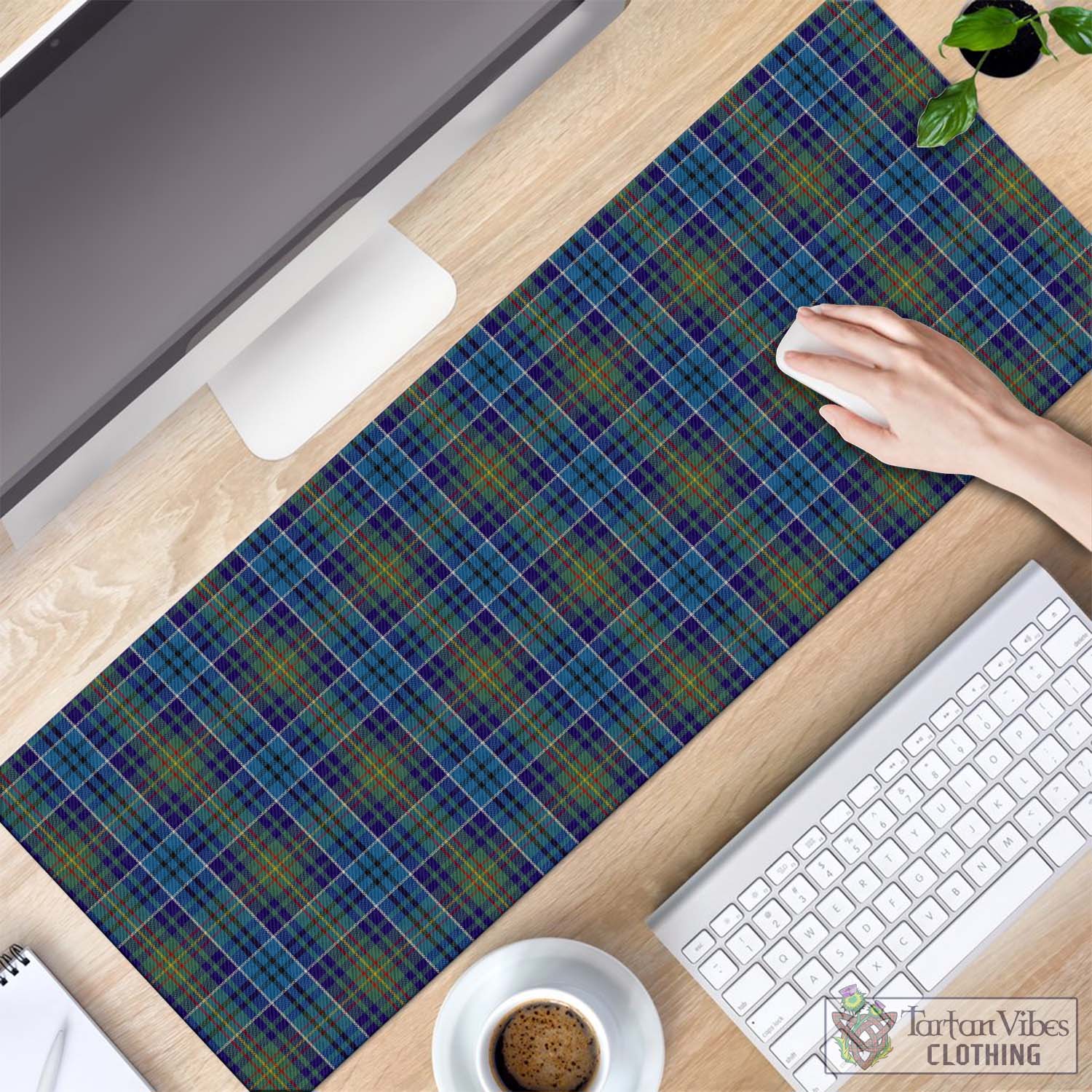 Tartan Vibes Clothing O'Sullivan Tartan Mouse Pad