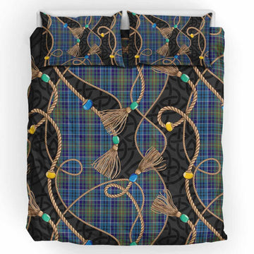 O'Sullivan Scottish Tartan Twisted Ropes Stylized Bedding Set UK Bedding Set UK King 91*87 inch - Tartan Vibes Clothing