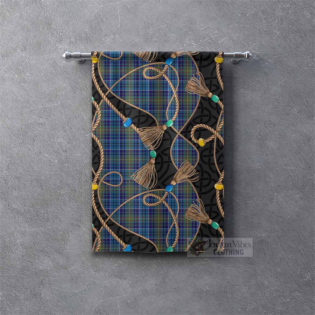 O'Sullivan Scottish Tartan Twisted Ropes Stylized Gonfalon Rectangle - Tartan Vibes Clothing