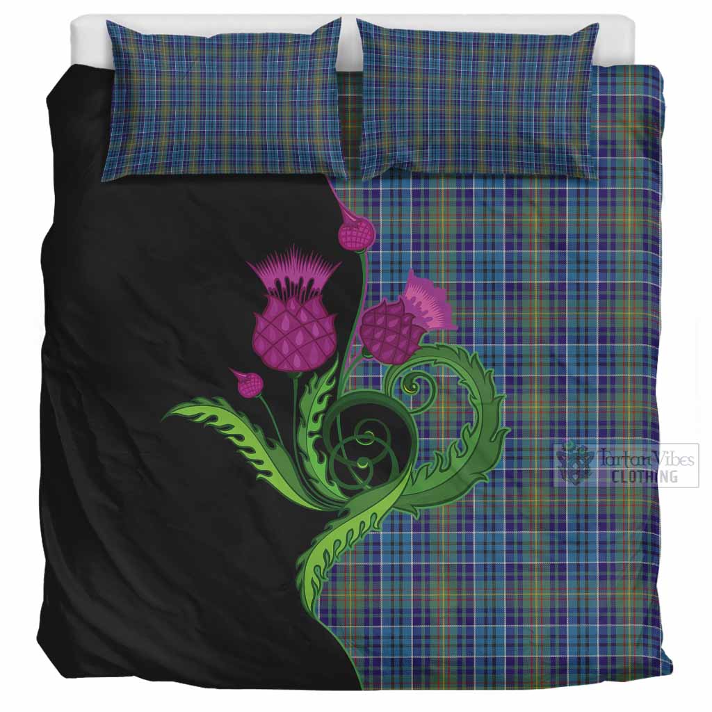 O'Sullivan Tartan Bedding Set Traditional Scottish Thistle UK Bedding Set UK Super King 104*94 inch - Tartan Vibes Clothing