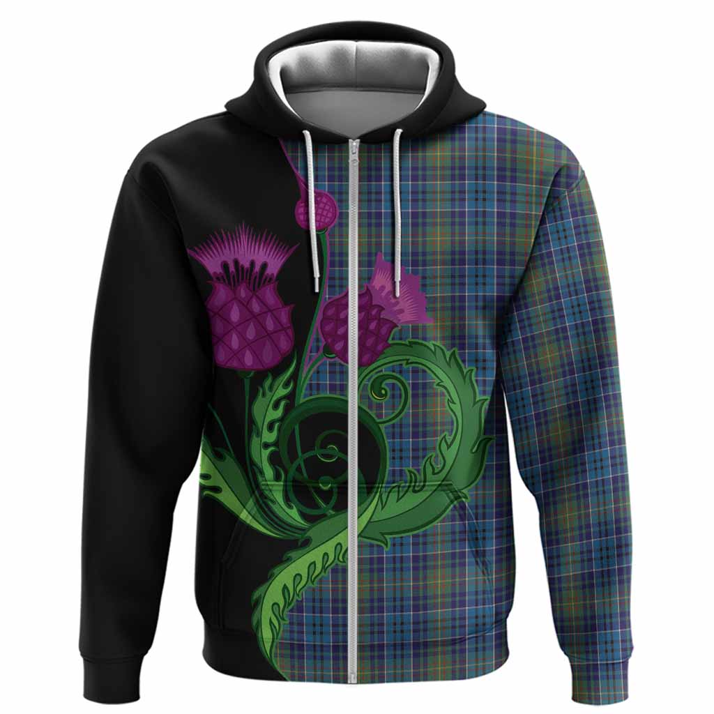 O'Sullivan Tartan Hoodie Traditional Scottish Thistle