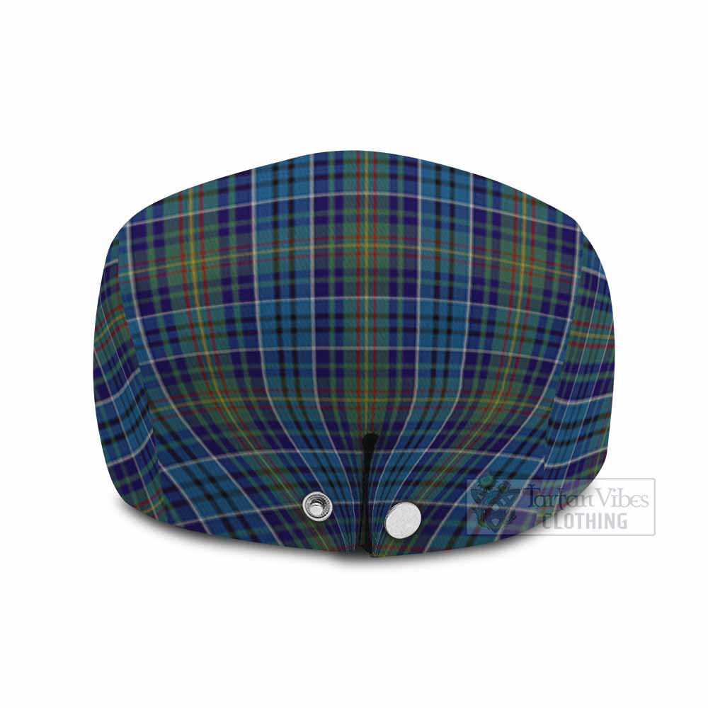 O'Sullivan Tartan Jeff Cap, Tartan Flat Cap