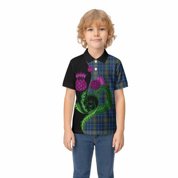 O'Sullivan Tartan Kid Polo Shirt Traditional Scottish Thistle