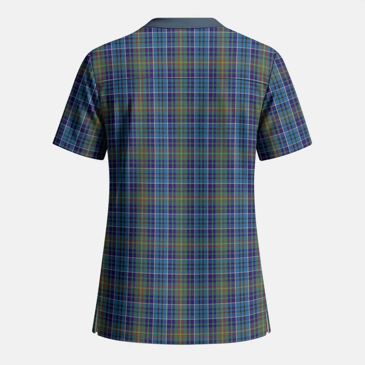 O'Sullivan Tartan Scrub Top - Tartan Vibes Clothing