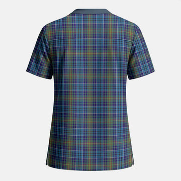 O'Sullivan Tartan Scrub Top - Tartan Vibes Clothing