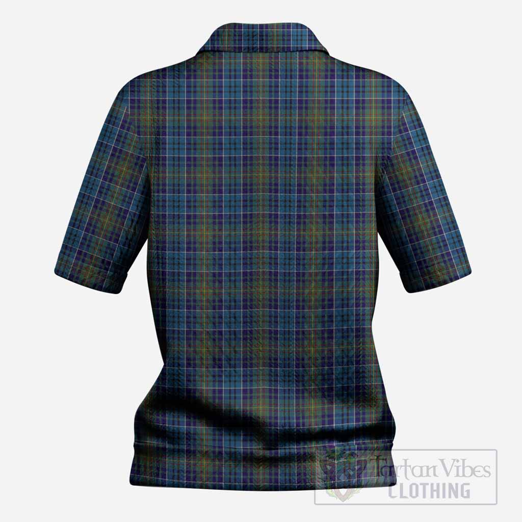 O'Sullivan Tartan Women’s Polo Sweater Top