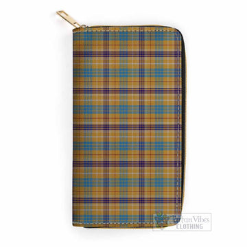 Ottawa Canada Tartan Women's Leather Wallet