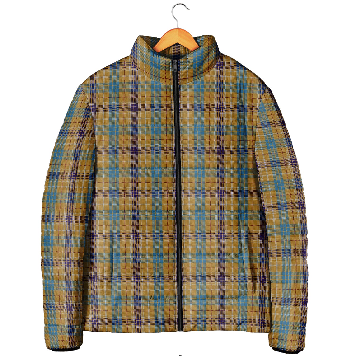 Ottawa Canada Tartan Padded Jacket - Tartanvibesclothing