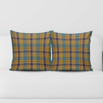 Ottawa Canada Tartan Pillow Cover Square Pillow Cover - Tartanvibesclothing