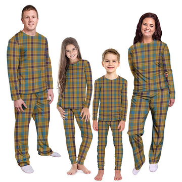 Ottawa Canada Tartan Pajamas Family Set