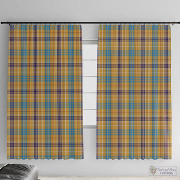 Ottawa Canada Tartan Window Curtain