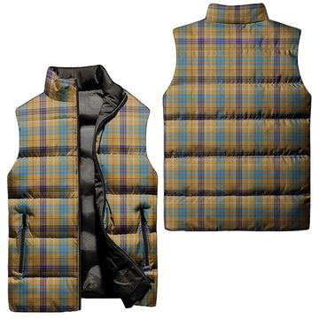 Ottawa Canada Tartan Sleeveless Puffer Jacket Unisex - Tartanvibesclothing