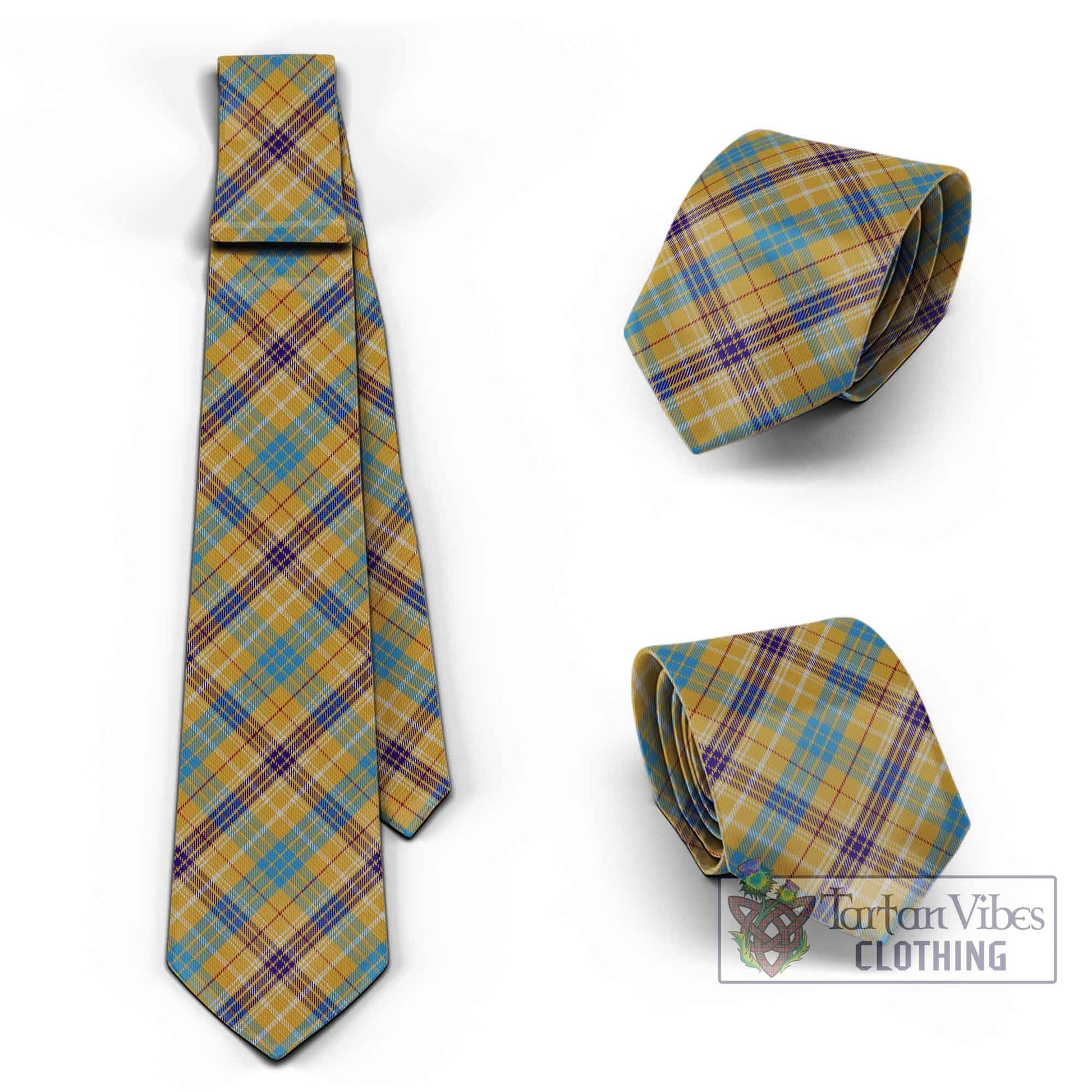 Tartan Vibes Clothing Ottawa Canada Tartan Classic Necktie Cross Style