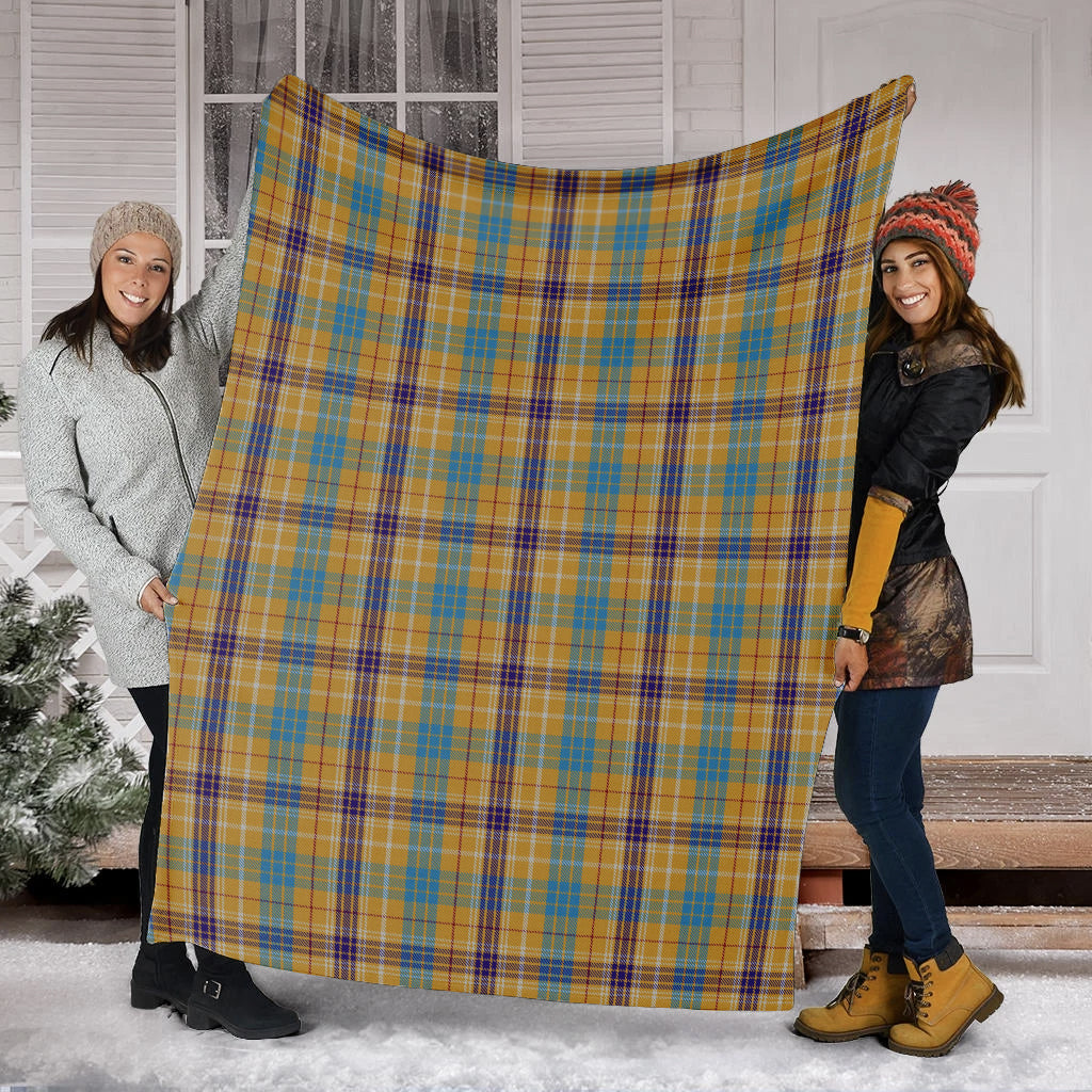 ottawa-canada-tartan-blanket