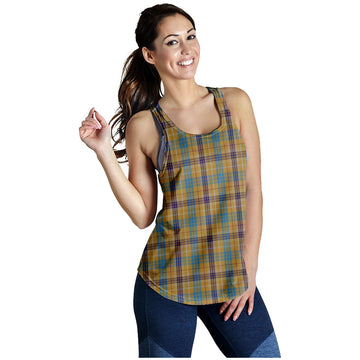 Ottawa Canada Tartan Women Racerback Tanks