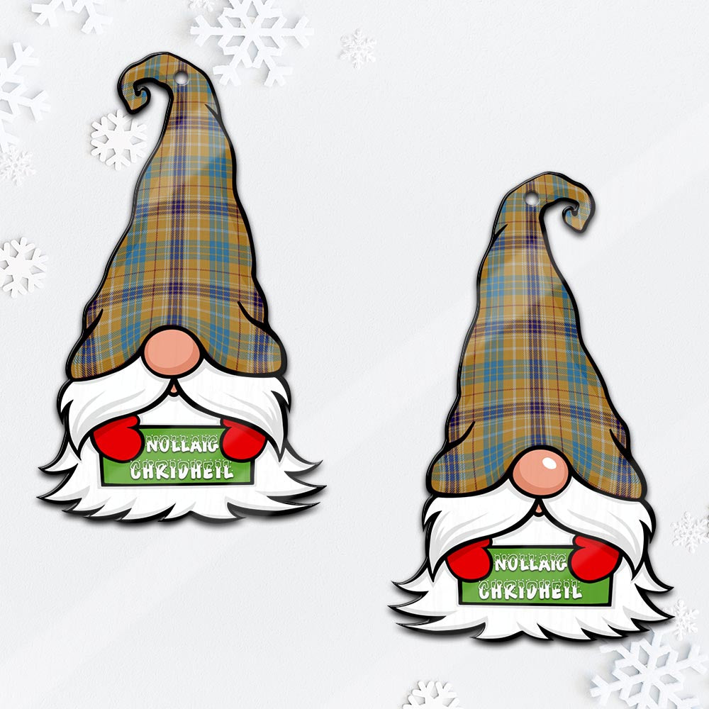 Ottawa Canada Gnome Christmas Ornament with His Tartan Christmas Hat - Tartan Vibes Clothing