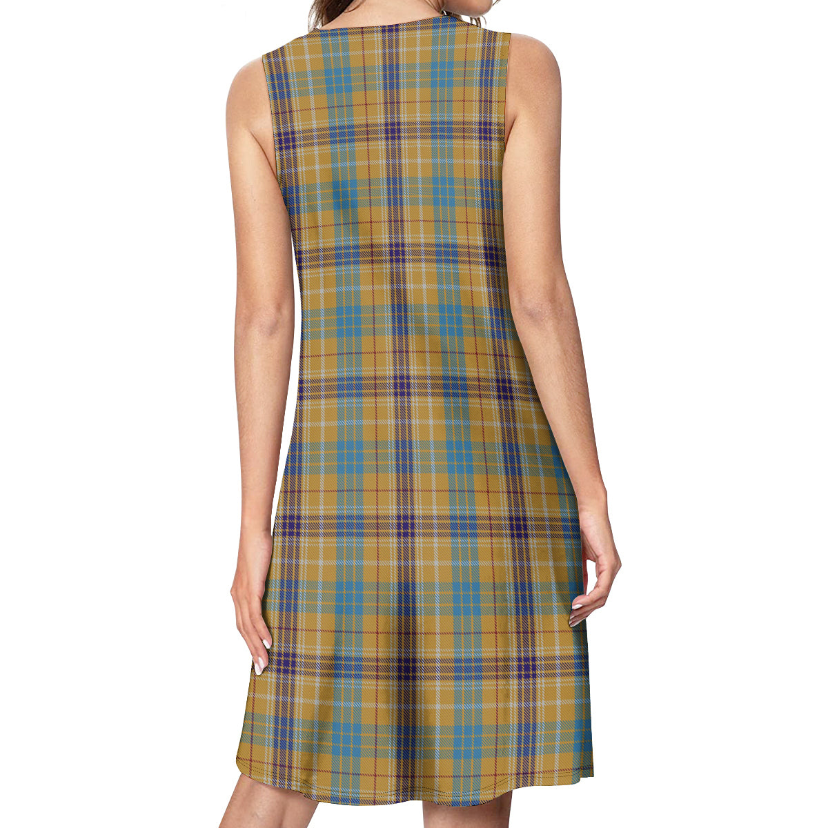 Tartanvibesclothing Ottawa Canada Tartan Womens Casual Dresses