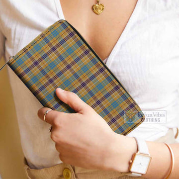 Ottawa Canada Tartan Women's Leather Wallet