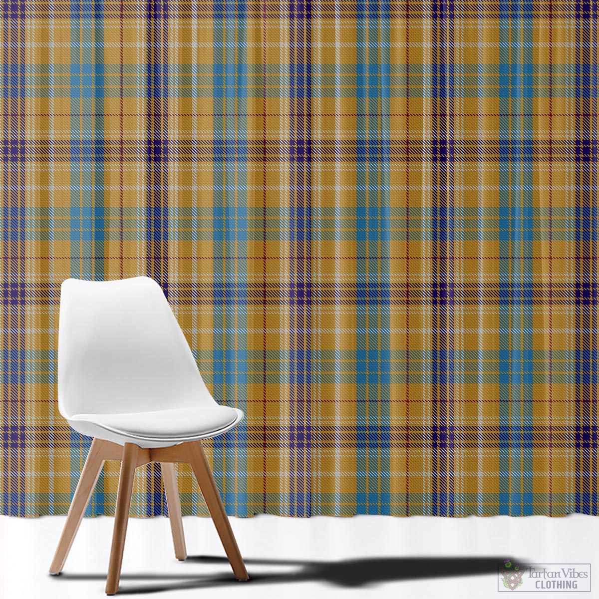 Ottawa Canada Tartan Window Curtain