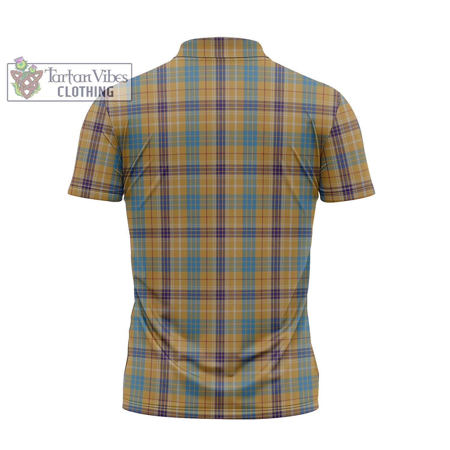 Tartan Vibes Clothing Ottawa Canada Tartan Zipper Polo Shirt