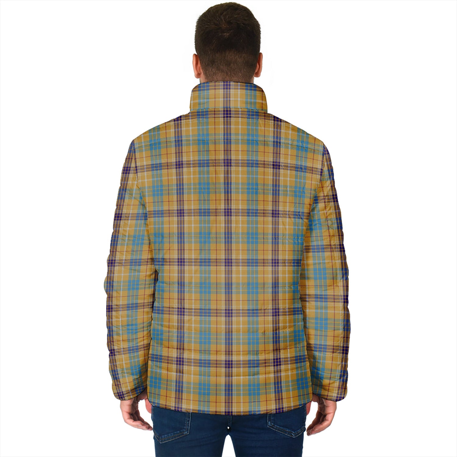 Ottawa Canada Tartan Padded Jacket - Tartanvibesclothing