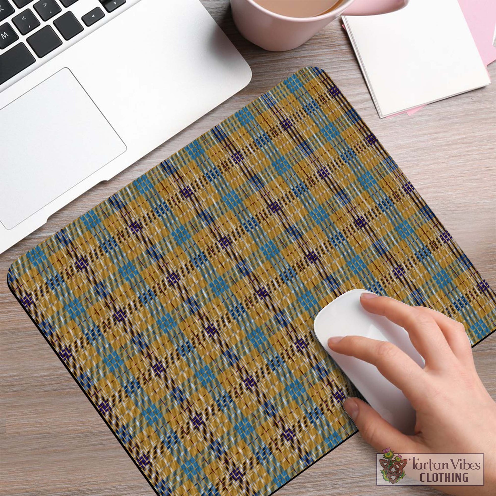 Tartan Vibes Clothing Ottawa Canada Tartan Mouse Pad