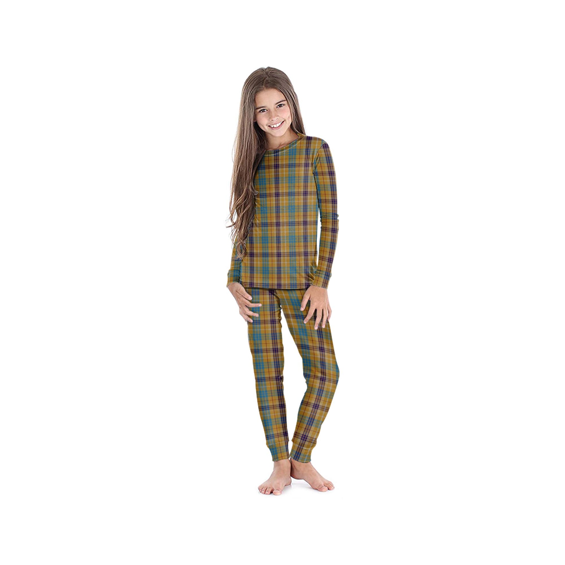 Ottawa Canada Tartan Pajamas Family Set - Tartan Vibes Clothing