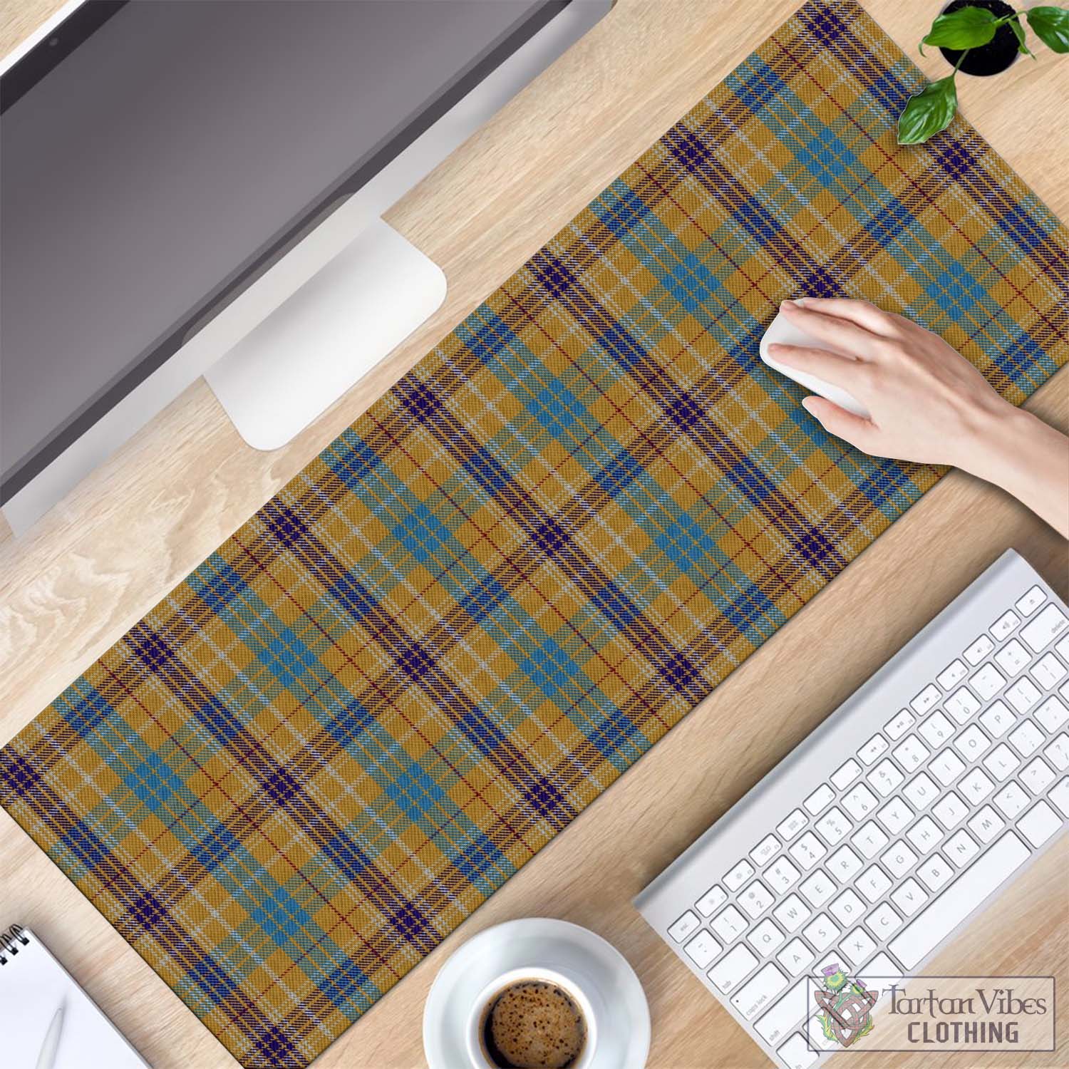 Tartan Vibes Clothing Ottawa Canada Tartan Mouse Pad