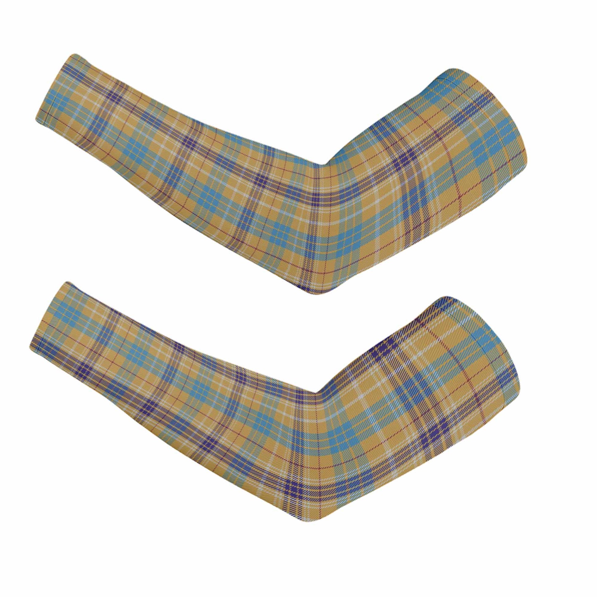 Ottawa Canada Tartan Arm Sleeves - Tartan Vibes Clothing
