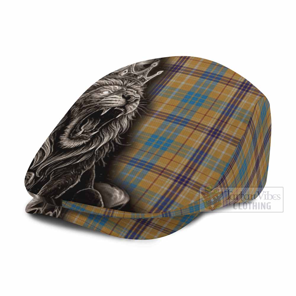 Ottawa Canada Tartan Flat Cap, Jeff Cap Roaring Lion Heritage