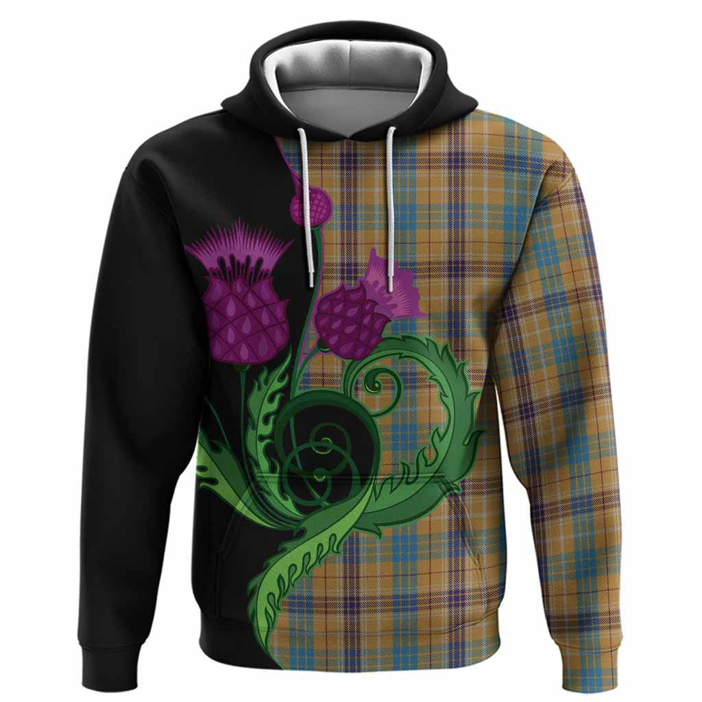 Ottawa Canada Tartan Hoodie Traditional Scottish Thistle