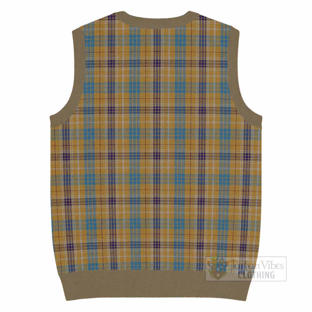 Ottawa Canada Tartan Knitted V-Neck Vest - Tartan Vibes Clothing