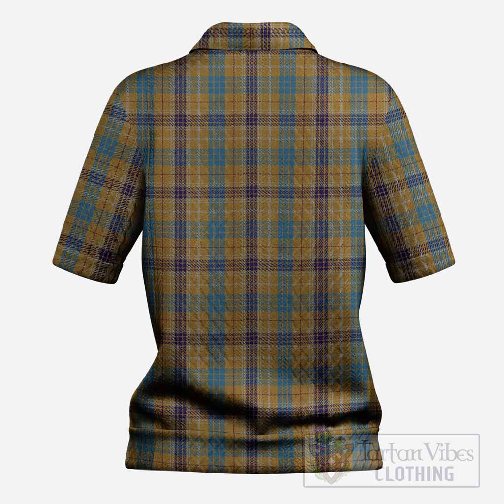 Ottawa Canada Tartan Women’s Polo Sweater Top