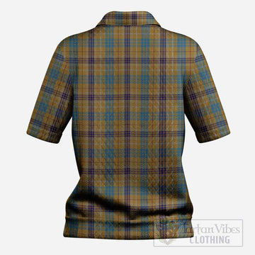 Ottawa Canada Tartan Women’s Polo Sweater Top