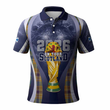 Ottawa Scotland Football Tartan Polo Shirt Scotland On Tour Trophy Style