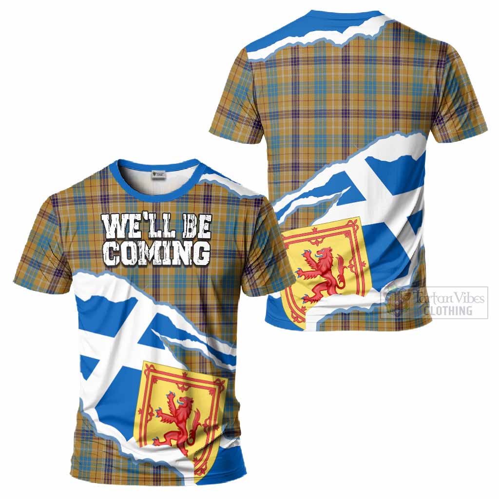 Ottawa Scotland Football Tartan T-Shirt We'll Be Coming