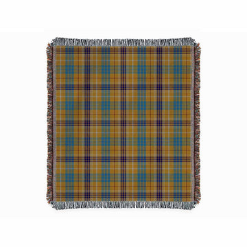 Ottawa Tartan Woven Blanket M 51 x 60 inches 130 x 150cm - Tartan Vibes Clothing