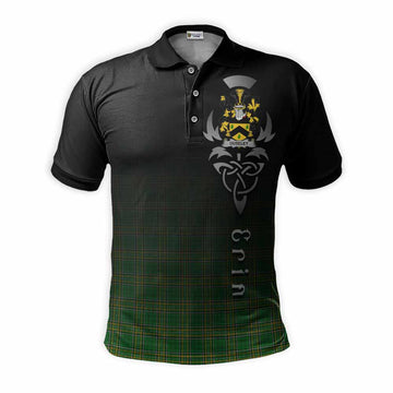 Ouseley Irish Clan Polo Shirt with Coat of Arms Erin Go Bragh Celtic Inspired Kid - Tartan Vibes Clothing