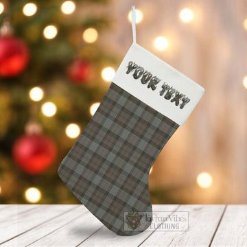 Outlander Tartan Christmas Stocking with Personalized Text - Tartan Vibes Clothing