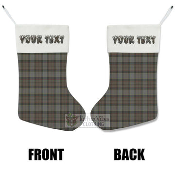 Outlander Tartan Christmas Stocking with Personalized Text - Tartan Vibes Clothing