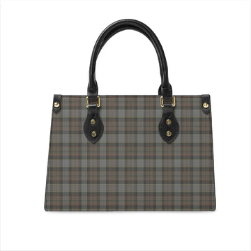Outlander Fraser Tartan Leather Bag