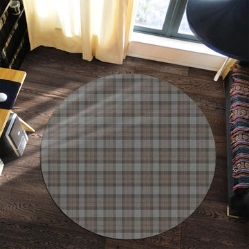 outlander-fraser-tartan-round-rug