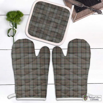 Outlander Tartan Combo Oven Mitt & Pot-Holder Combo 1 Oven Mitt & 1 Pot-Holder White - Tartan Vibes Clothing