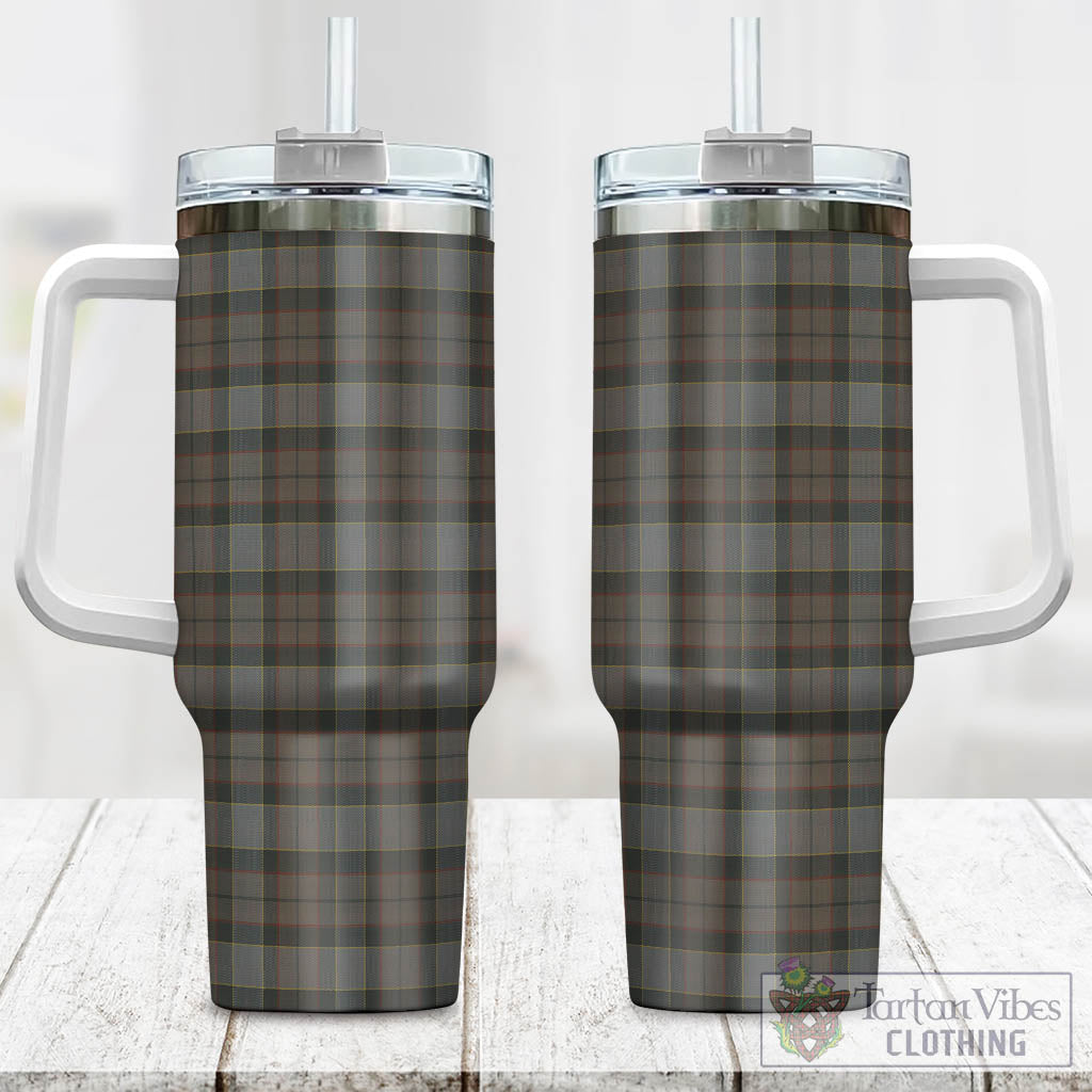 Tartan Vibes Clothing Outlander Fraser Tartan Tumbler with Handle
