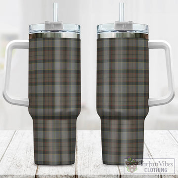 Tartan Vibes Clothing Outlander Fraser Tartan Tumbler with Handle