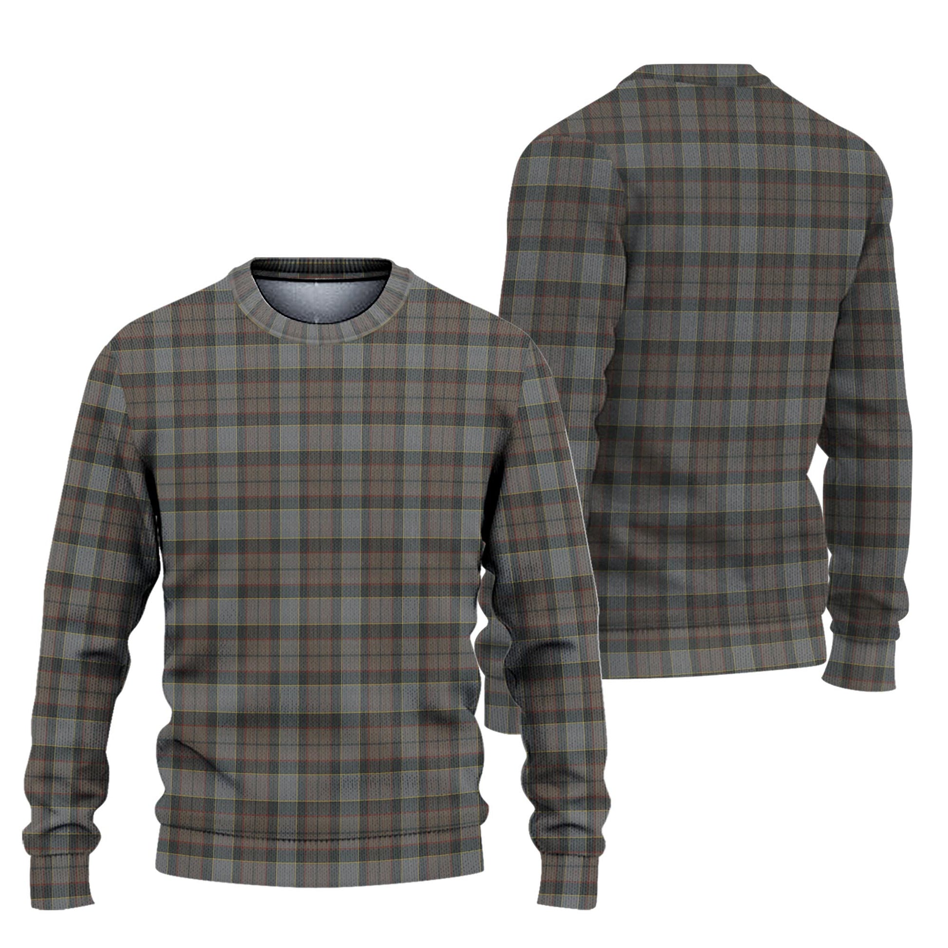 Outlander Fraser Tartan Knitted Sweater Unisex - Tartanvibesclothing